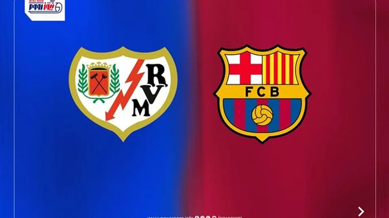 القنوات المفتوحة الناقلة لمواجهة برشلونة ورايو فاليكانو في الدوري الإسباني يوم السبت